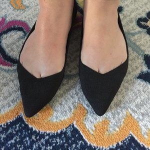 Rothy's The Point Black Flats size 8